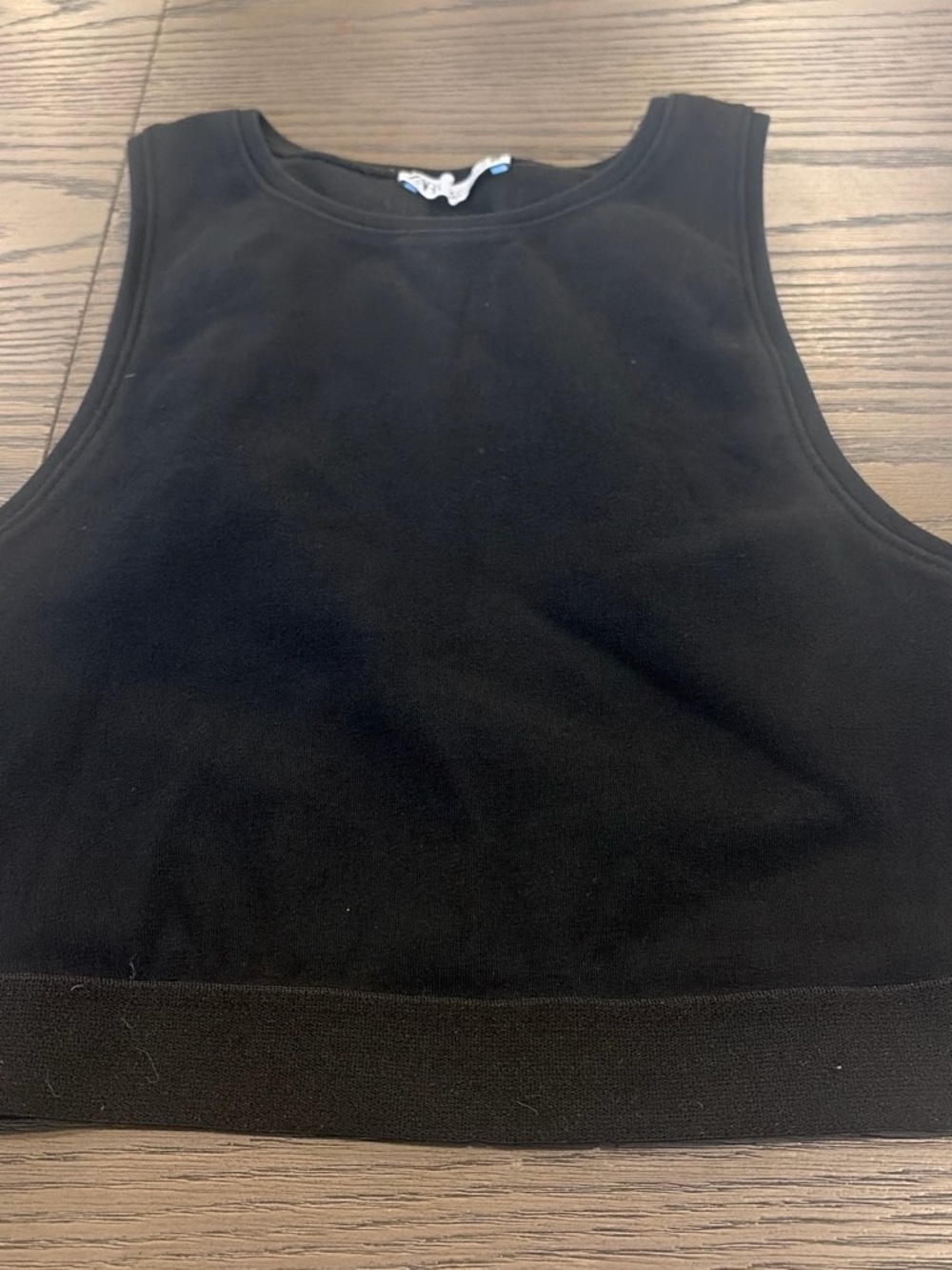 Zara Black Crewneck Top